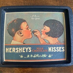 Hershey's Vintage 1980s Kiss Tray